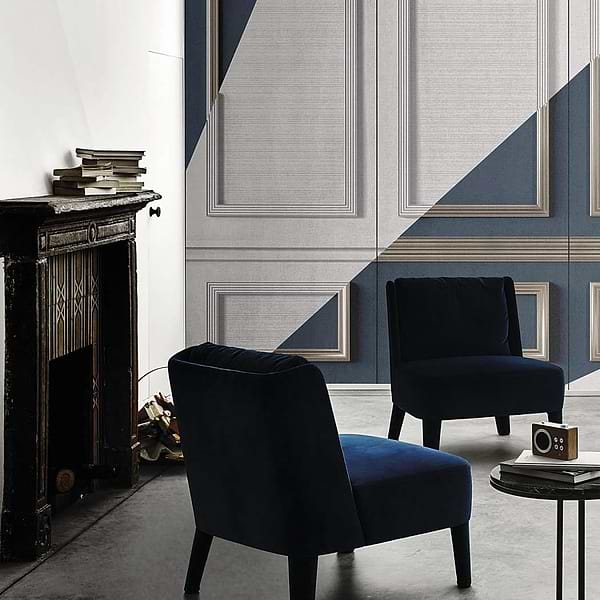 Boiseries Intersection-wallpaper-LondonArt-Selected Wallpapers