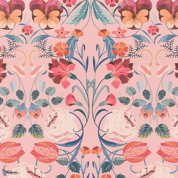Bonita Matte Wallcovering-Tapete-Romo-Chateau Rose-Rolle-W456/01-Selected Wallpapers