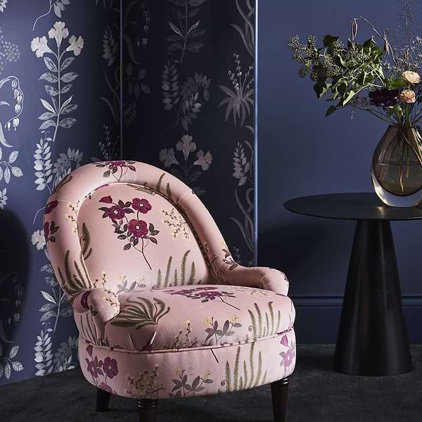 Botanical Stripe-Behang-Liberty-Selected Wallpapers