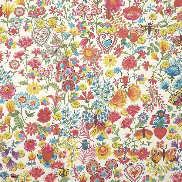 Camomille-Tapete-Pierre Frey-Printemps-Rolle-FP952001-Selected Wallpapers