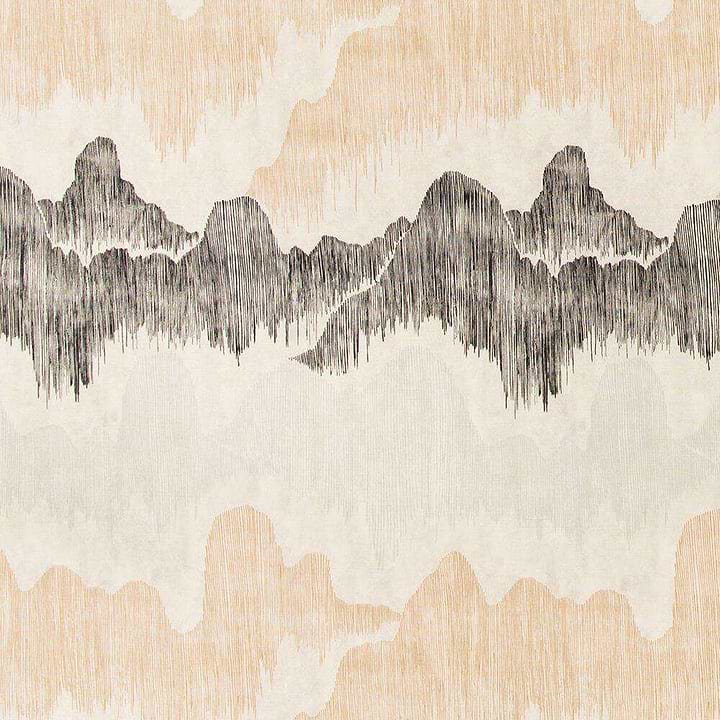 Cascadia fabric-Kelly Wearstler-Basalt-Meter (M1)-GWF-3755.116-Selected Wallpapers