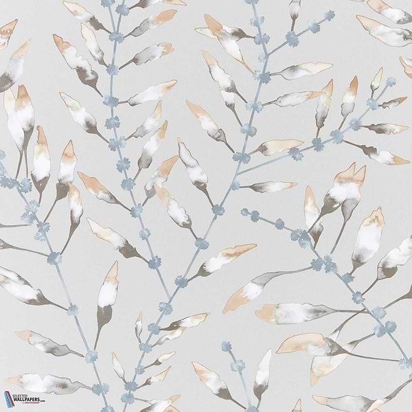 Chaconia-wallpaper-Harlequin-Amber/Slate-Roll-111633-Selected Wallpapers