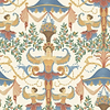 Chamber Angels-Tapete-Cole & Son-Cerulean Sky, Rouge & Marigold-Rolle-118/12028-Selected Wallpapers