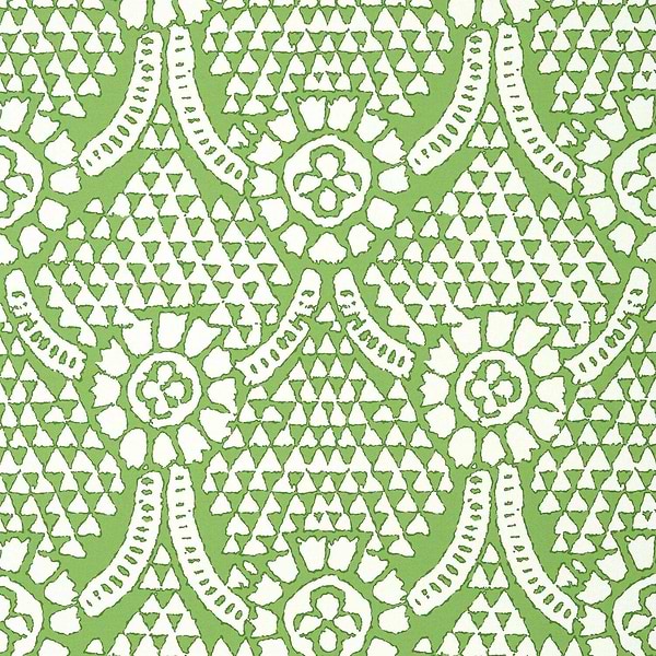 Chamomile-Wallpaper-Thibaut-Green-Roll-T14318-Selected Wallpapers