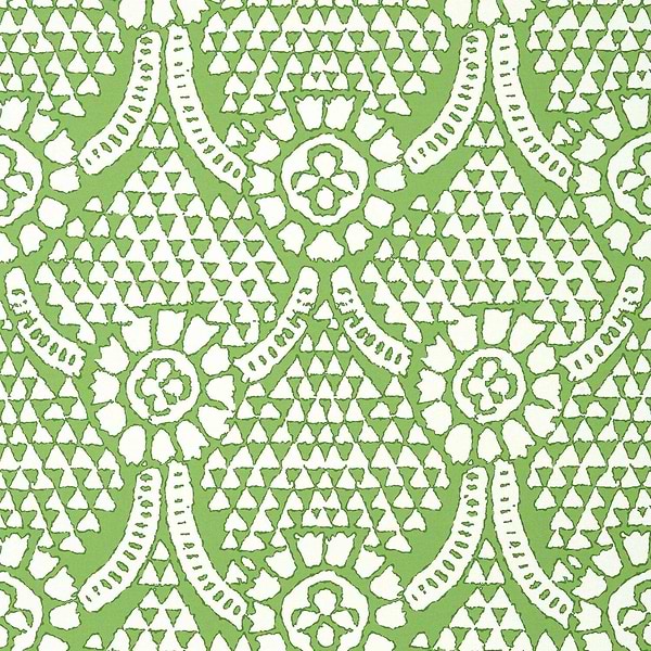 Chamomile-Tapete-Thibaut-Green-Rolle-T14318-Selected Wallpapers