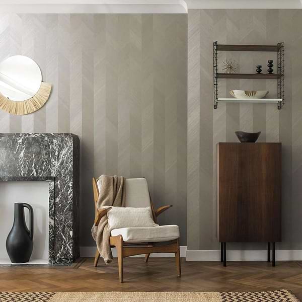 Chevron-Tapete-Omexco by Arte-Selected Wallpapers