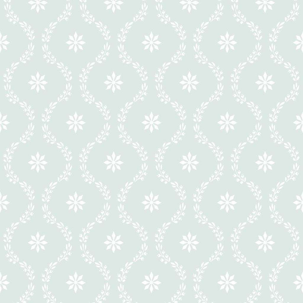 Clandon-wallpaper-Cole & Son-Duck Egg-Roll-88/3013-Selected Wallpapers