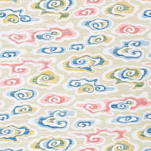 Clear Clouds-Wallpaper-Thibaut-Multi-Roll-T13319-Selected Wallpapers
