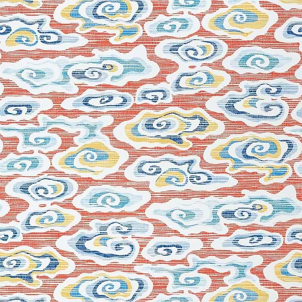 Clear Clouds-Wallpaper-Thibaut-Coral-Roll-T13320-Selected Wallpapers