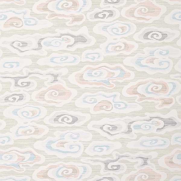 Clear Clouds-Wallpaper-Thibaut-Beige-Roll-T13321-Selected Wallpapers