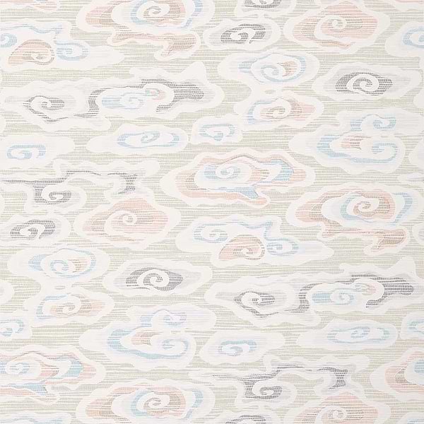 Clear Clouds-Wallpaper-Thibaut-Beige-Roll-T13321-Selected Wallpapers
