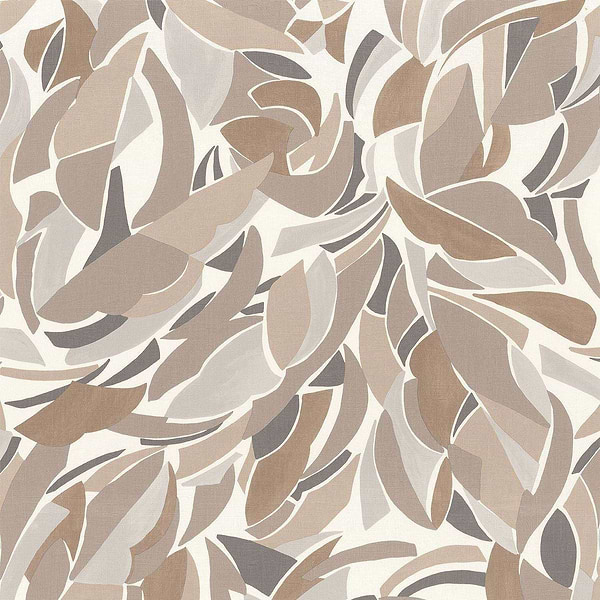 Collage-Wallpaper-Casamance-Blanc/Sable-Roll-75553466-Selected Wallpapers