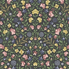 Court Embroidery-Tapete-Cole & Son-Yellow, Rose & Hyacinth Blue-Rolle-118/13030-Selected Wallpapers