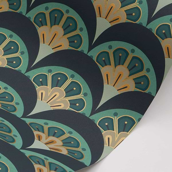 Deco Scallop-Tapete-Liberty-Selected Wallpapers
