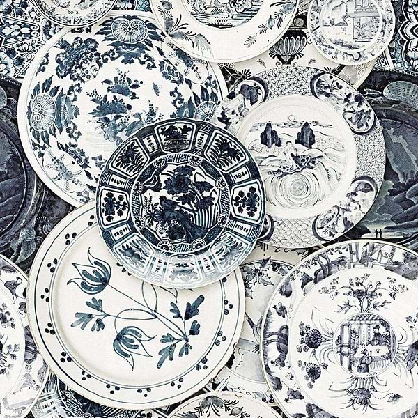 Delftware-wallpaper-Mind the Gap-Vintage-300 cm (standaard)-WP20188-Selected Wallpapers