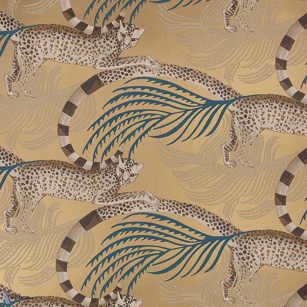 Delilah Wallcovering-Tapete-Romo-Vintage Gold-Rolle-W450/06-Selected Wallpapers
