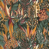 Desirade-Tapete-Casamance-Vert Petrole-Rolle-75510916-Selected Wallpapers