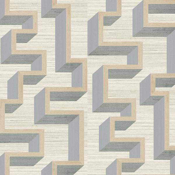 Detour-Tapete-Arte-Silver Linen-Meter (M1)-72700-Selected Wallpapers