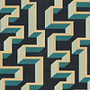 Detour-Tapete-Arte-Gold Teal-Meter (M1)-72703-Selected Wallpapers