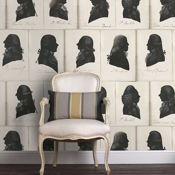 Dutch Portraits-Tapete-Mind the Gap-Selected Wallpapers