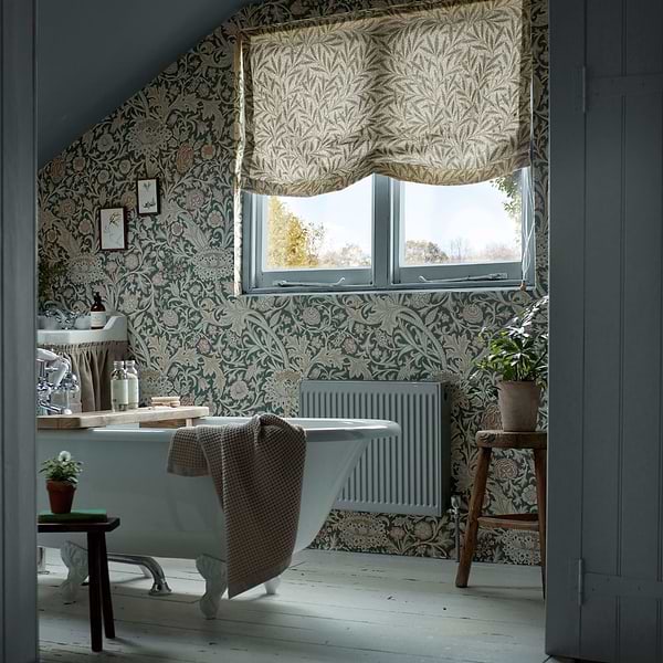 Emery's Willow fabric-Morris & Co-Selected Wallpapers