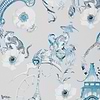 Euphoria Wallcovering-Tapete-Romo-China Blue-Rolle-W448/05-Selected Wallpapers