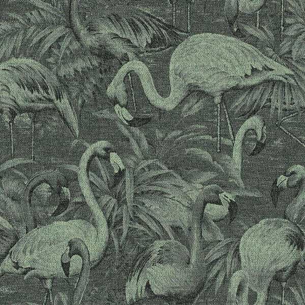 Flamencos Andinos-wallpaper-Arte-Almond Green-Meter (M1)-97610-Selected Wallpapers