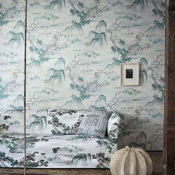 Floating Mountains-Tapete-Zoffany-Selected Wallpapers