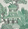 Floating Palace Linen-Wallpaper-Liberty-Jade-Meter (M1)-07202201I-MT-Selected Wallpapers