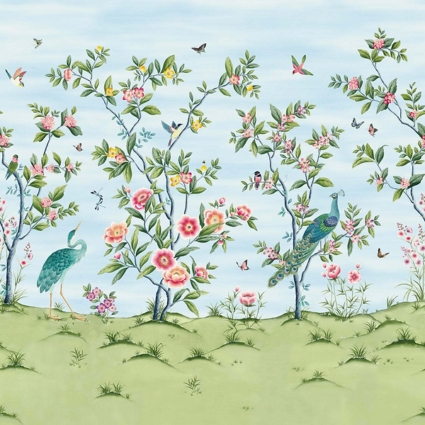 Florence-Wallpaper-Harlequin-Sky Meadow-Roll-112889-Selected Wallpapers