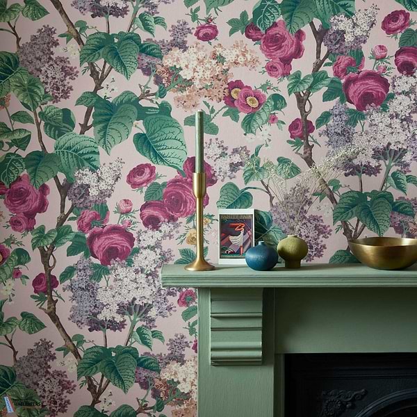 Floribunda-Wallpaper-1838 wallcoverings-Selected Wallpapers