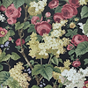 Floribunda-Wallpaper-1838 wallcoverings-Midnight Black-Roll-2311-168-04-Selected Wallpapers