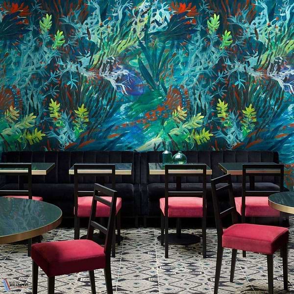 Fond Marin-wallpaper-Pierre Frey-Selected Wallpapers