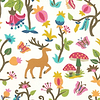 Forest of Dean-Tapete-Sanderson-Bright Multi-Rolle-217217-Selected Wallpapers