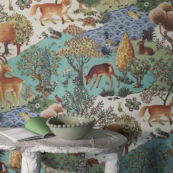 Foret d'Eden-Tapete-Pierre Frey-Selected Wallpapers