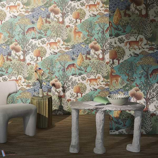 Foret d'Eden-Wallpaper-Pierre Frey-Selected Wallpapers