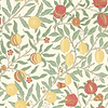 Fruit-Wallpaper-Morris & Co-Bayleaf/Russet-Roll-217087-Selected Wallpapers