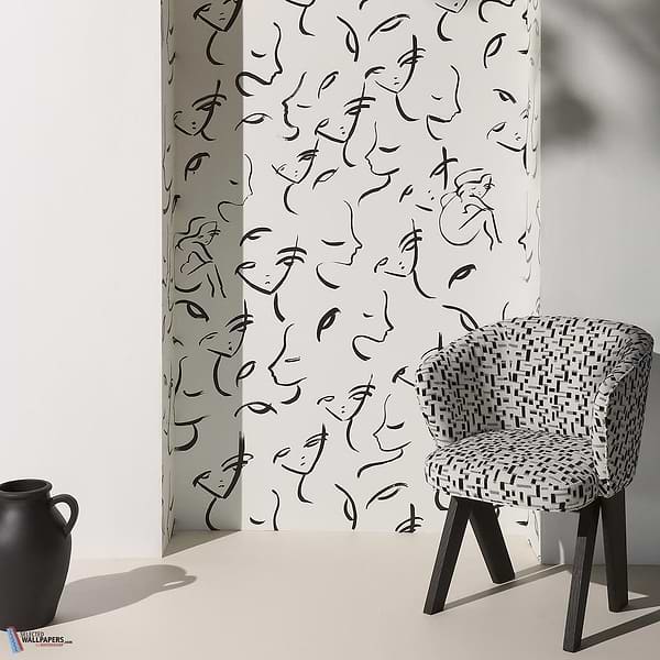 Gabrielle-Wallpaper-Pierre Frey-Noir-Meter (M1)-FP956001-Selected Wallpapers