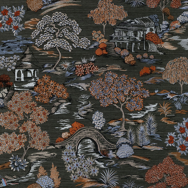 Gardens of Okayama-Tapete-Arte-Midnight Garden-Rolle-54501-Selected Wallpapers