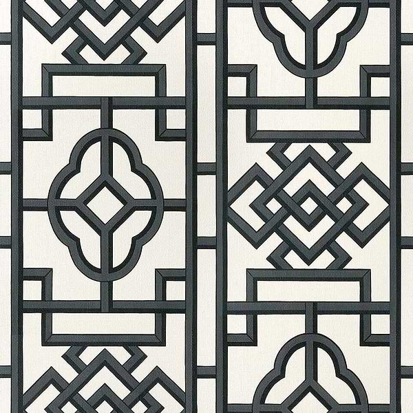 Gateway-Wallpaper-Thibaut-Black-Roll-T13315-Selected Wallpapers