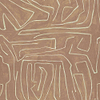 Graffito fabric-Kelly Wearstler-Salmon/Cream-Meter (M1)-GWF-3530.117-Selected Wallpapers