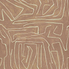 Graffito fabric-Kelly Wearstler-Salmon/Cream-Meter (M1)-GWF-3530.117-Selected Wallpapers