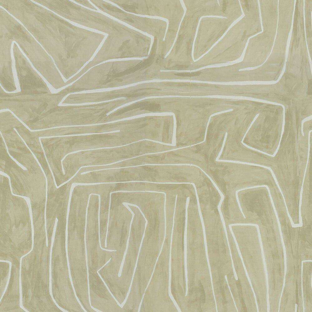 Graffito fabric-Kelly Wearstler-Beige/Ivory-Meter (M1)-GWF-3530.16-Selected Wallpapers
