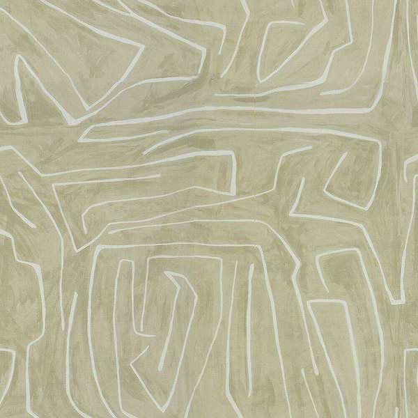 Graffito fabric-Kelly Wearstler-Beige/Ivory-Meter (M1)-GWF-3530.16-Selected Wallpapers