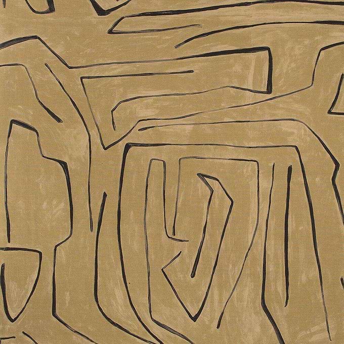Graffito fabric-Kelly Wearstler-Java-Meter (M1)-GWF-3530.68-Selected Wallpapers