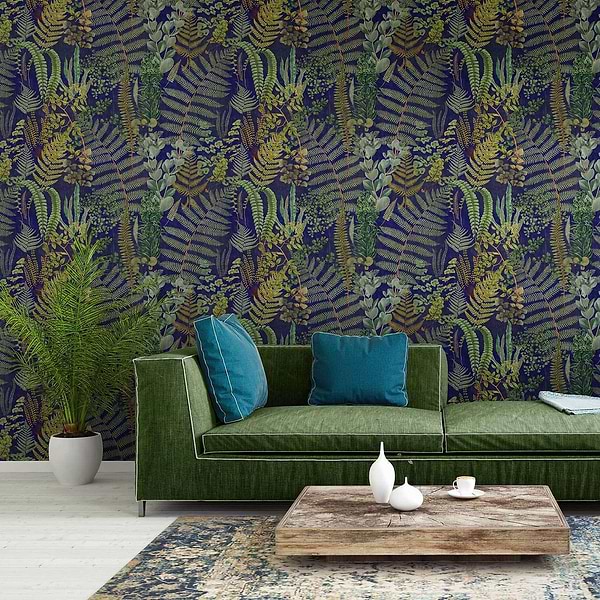 Green Sancturay-wallpaper-Mind the Gap-Selected Wallpapers