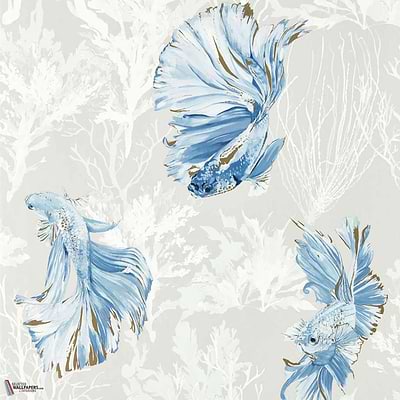 Halfmoon-wallpaper-Harlequin-Stilness/Indigo-Roll-112766-Selected Wallpapers