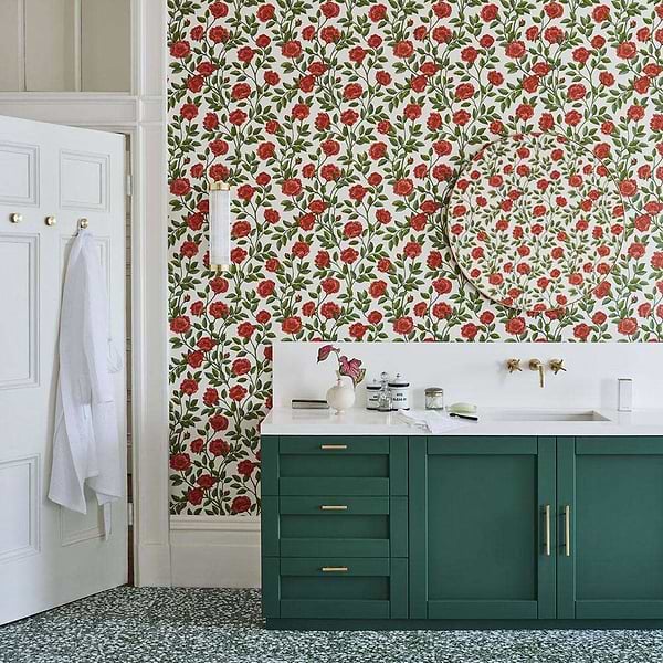 Hampton Roses-Tapete-Cole & Son-Selected Wallpapers