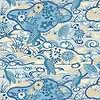 Heron Stream-Tapete-Thibaut-Blue-Rolle-T13332-Selected Wallpapers
