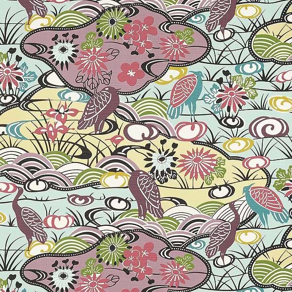 Heron Stream-Tapete-Thibaut-Multi-Rolle-T13334-Selected Wallpapers